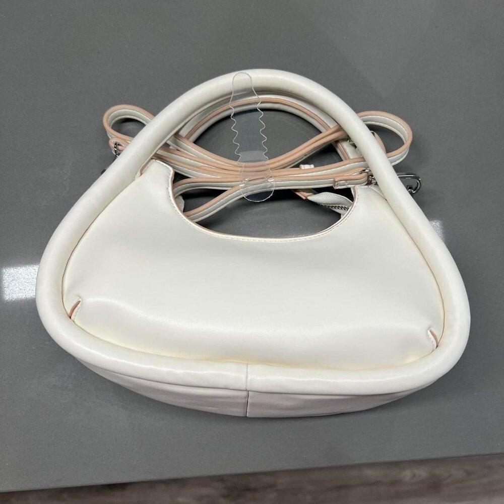 Target White and Cream Handbag